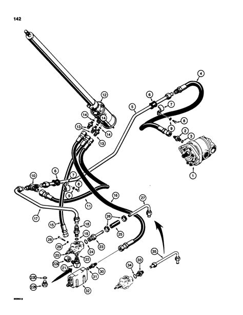 Case 1845c questions: Block heater, parking brake, hydraulic hoses